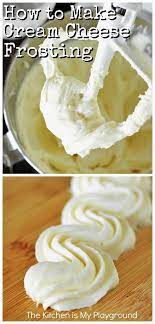 How To Make Cream Cheese Frosting Sweets Recipes Cooking And Baking Cream Cheese