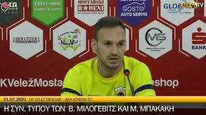 Η κλήρωση της super league. Live Tv Oi Milogebits Kai Mpakakhs Gia To Belez Aek Gazzetta