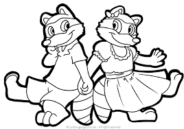 Waschbar Ausmalbilder Malvorlagen 100 Kostenlos