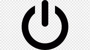 On/off power button symbols (i & o). Power Button Png Images Pngwing