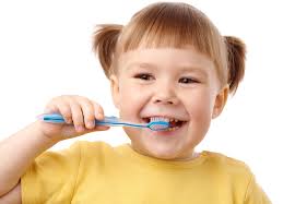 Mother and daughter brush the teeth in bathroom. How Long Should I Brush My Teeth Placerville Dental Group