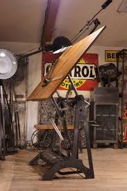 Table A Dessin Darnay Ancienne 1900 Meubles Industriels Meuble De Metier Mobilier De Salon