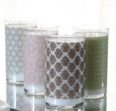 Screen Print Candles By K Hall Available At Fhdecor Com K Hall S Beautiful Screen Printed Candles Are Ma Printed Candles Eco Friendly House Pillar Candles