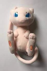 Pokemon 151 Mew Plush 20th Anniversary Gamestop Exclusive By Tomy Pokemon Plush Mew Plush Pokemon