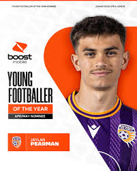 One of the greatest stories of the end of season 24/25 just got better  🎖️🔥 19-year-old Jaylan Pearman, Young Footballer of the Year for  April/May! Five goal contributions in the final month