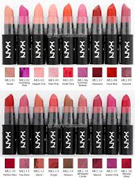 Collection by mzy del rosario. 33 Nyx Matte Lipstick Mls 33 Color Full Set Joy Kosmetik Ebay