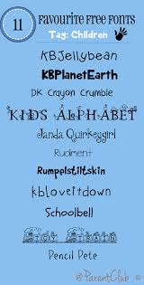 Free Fonts Children S Hand Kid Fonts Silhouette Fonts Funky Fonts