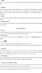 User Manual POSH Orion Max X550 Posh Mobile