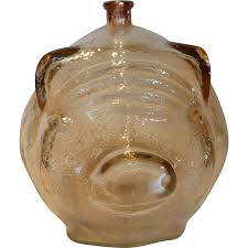 Choose from contactless same day delivery, drive up and more. Vintage Anchor Hocking Piggy Bank Large Marigold Carnival Glass Carnival Glass Piggy Bank Vintage