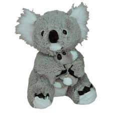 Koala With Baby Joey Plush Toy Aussie Born By Elka