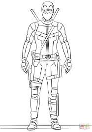 Dibujos De Fortnite Para Colorear De Deadpool