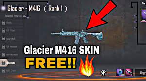 How To Get Permanent Glacier M416 Skin Pubg Mobile Gamer S Zone Sreev