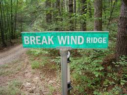 Break Wind Ridge Funny Addresses Funny Street Signs Funny Signs Funny Road Signs