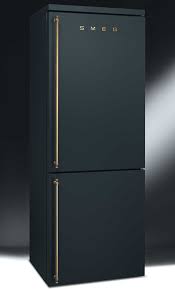 Black And Gold Kitchen Appliances Appliancist Home Appliances Trends News Black Fridges Smeg Smeg Fridge