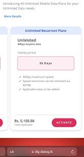 Unlimited Youtube | Postpaid | Dialog Axiata Plc