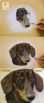 Custom Pet Portraits Dog Portrait Painting Pet Portrait Original Dachshund Art By Marvellous Pets Do You Often Dog Print Art Dachshund Art Custom Pet Portraits