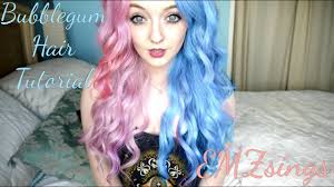 .hair bubblegum pink to celebrate this a star is born milestone it seems like lady gaga has dyed her hair almost every color under the sun. How To Bubblegum Hair Dye Tutorial Emzsings Ft Irresistible Me Extensions Youtube