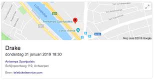 It is a multipurpose hall where concerts. Stressfactor Drake In Januari Naar Het Sportpaleis