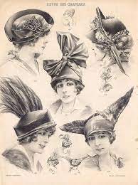 Revdeschapeaux P11b Drawing Hats Womens Fashion Vintage Victorian Hats