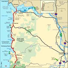 Northern Oregon Coast Map Pacific Coast Scenic Byway - Oregon - Upper Northern Section | America's  Byways