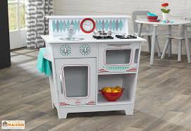 Cuisine En Bois Traditionnelle Blanche Jouet Pour Enfant Toute Equipee Cuisine En Bois Enfant Cuisine Bois Cuisine Enfant