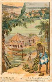 C1910 French Polynesia Chromo Postcard Papeete Tahaa Raiatea Tahiti Leeward Is Ebay Tahiti Leeward Islands Polynesia