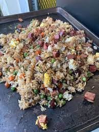 Hibachi Style Griddle Pork Fried Rice Restaurant Style Fried Rice At Home Recipe In 2021 Fried Rice Easy Pork Grilling Recipes