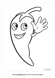 Find more chili pepper coloring page pictures from our search. Chili Pepper Coloring Pages Free Food Coloring Pages Kidadl