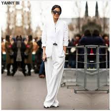Did you scroll all this way to get facts about wedding suits? White 2 Pieces Sets Womens Business Suits Formal Pant Suits For Weddings Tuxedo Ol Long Sleeve Female Trouser Suit Custom Pant Suits Aliexpress