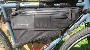 Outpost elite frame bag small. Blackburn Outpost Frame Bag Review Cycle Travel Overload