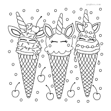 Cute color pages cute coloring pages cute my little unicorn coloring. Free Ice Cream Unicorn Colouring Sheet To Print Coloring Pages For Kids