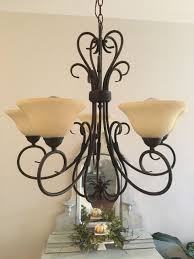 Chandelier Makeover With Chalk Paint 2 Bees In A Pod