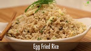 Egg Fried Rice Sanjeev Kapoor Khazana Indian Rice Recipes Fried Rice Vegetarian Recipes