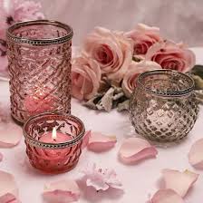 Fill with fresh hydrangeas and roses or candles and led lights. Wholesale Mercury Glass Votive Candle Holder Spraying Gold Candle Holder China Candle In Glass Jar And Candle Holder Price Made In China Com