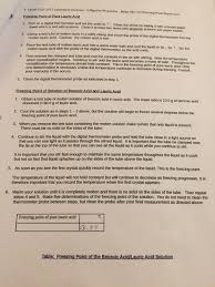 Solved 12.3 Colligative Properties Of Solutions A | Chegg.Com