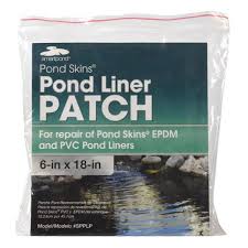 How to repair a rubber pond liner with glue. Smartpond Pond Liner Patch Kit Lowe S Canada