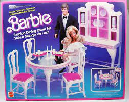 Vind fantastische aanbiedingen voor barbie dining room. Barbie S Fashion Dining Room Set Mattel 1984 Ref 9478