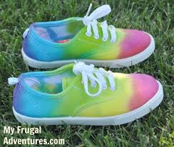 Select shoes made from natural materials such as cotton, hemp or canvas; How To Diy Tie Dye Shoes B C Guides