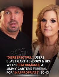 Garth Brooks and Trisha Yearwood were asked to sing the same song they  performed at Rosalynn Carter's funeral in 2023. This song meant a lot to  the Carters.