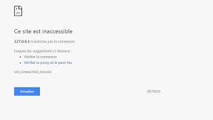 Check spelling or type a new query. Err Connection Refused Ce Site Est Inaccessible Solutions A L Erreur De Chrome Ionos