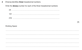 Exam Questions Hexadecimal Bits Of Bytes Co