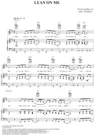 Lean on me piano sheets also had a good success throughout the piano players community. Pin On Genius