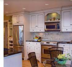 Here is some cabinet organization inspiration to get you started. Open Shelf Above Microwave Houzz