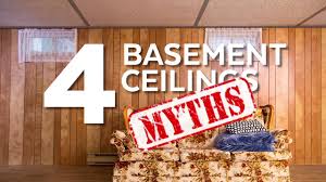 Basement ceilings tend to be low. Basement Ceiling Myths Ceilings Armstrong Residential
