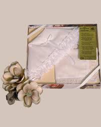 Christening Bonnet To Trousseau Hankie Narrow Lace One Small Child
