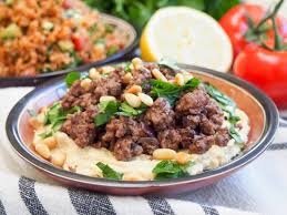 Made with lamb mince (ground lamb) and a hefty dose of spices, the smell when this is cooking is intoxicating! Hummus Kawarma Hummus With Lamb Caroline S Cooking