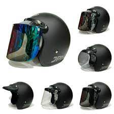 Harga di jamin bersaing, dan ada bonus masker/ coffe rempah sehat dalam setiap pembelian helm. Helm Bogo Jpn Retro Arc Hitam Doff Kaca Flat Visor Shopee Indonesia