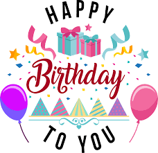 Download and use them in your website, document or presentation. Happy Birthday To You Png Clipart Full Size Clipart 1705497 Pinclipart