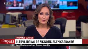 Sic notícias — infobox network network name = sic notícias network branding = sic notícias country = portugal network type = cable television channel slogan = 24 horas em directo e em português (24 hours live and in portuguese) available = portugal, angola Sic Noticias Ja Se Despediu De Carnaxide