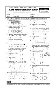 Jun 07, 2021 · kumpulan soal matematika kelas 4 semester 2 dan kuncinya. Download Soal Uts Genap Matematika Kelas 4 Sd Mi Semester 2 Terbaru 2017 Rief Awa Blog